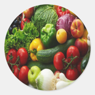 ADESIVO FRUTA & VEGETAIS