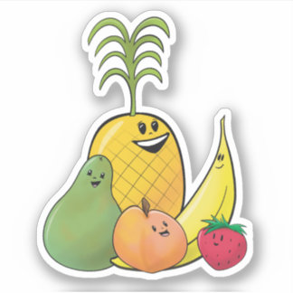 Adesivo Frutas