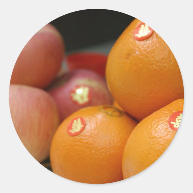 Adesivo Frutas de casamento (Frente)