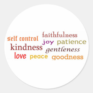 Adesivo Frutas do Espírito