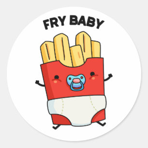 Adesivo Fry Baby Engraçado Fries Franceses