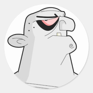 Adesivo fs008-cartoon-zombie-cabeça