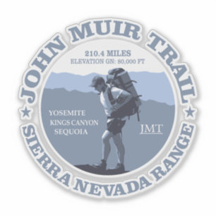 Adesivo Fuga de John Muir (BG)