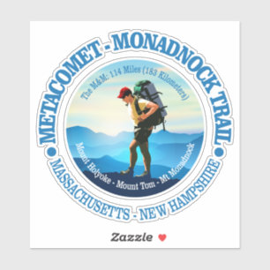 Adesivo Fuga de Metacomt-Monadnock (caminhante C)