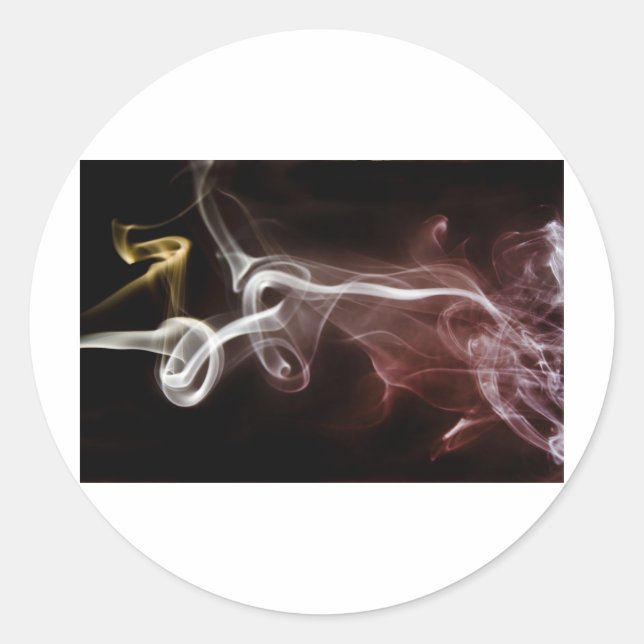 Adesivo Fumaça Colorida (Frente)