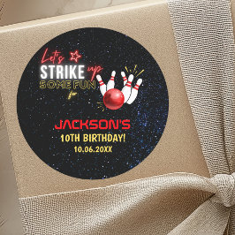 Adesivo Fun Bowling party for Kids