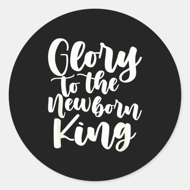 Adesivo Fun Christmas Holiday Saying Religious Christian E (Frente)