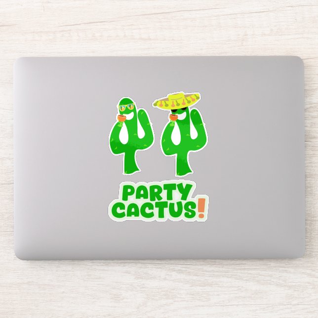 Adesivo Fun Cool Party Cactus Set Stickers (Computador)