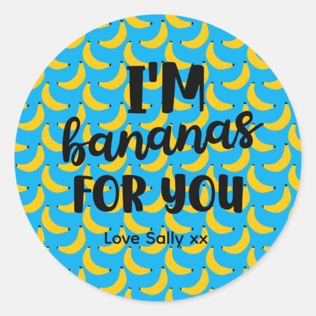 Adesivo Fun Valentine Favor for Friends, Classmates & Coup (Frente)