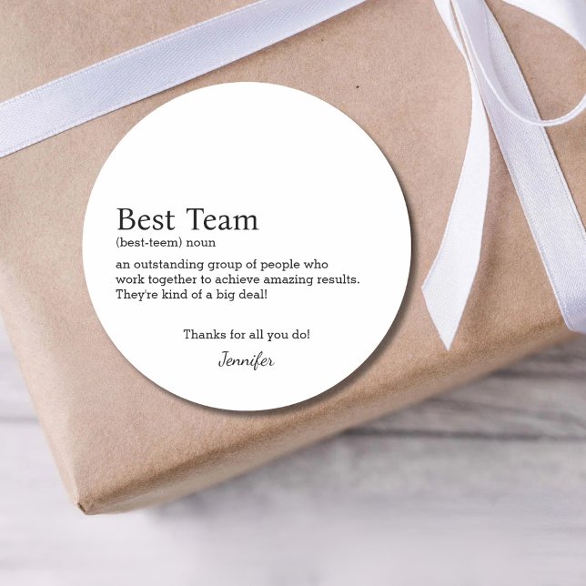 Adesivo Funcionário de Apreciação de Funcionarios Corporat (Criador carregado)