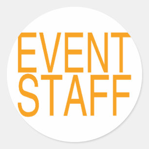 Adesivo Funcionarios do evento