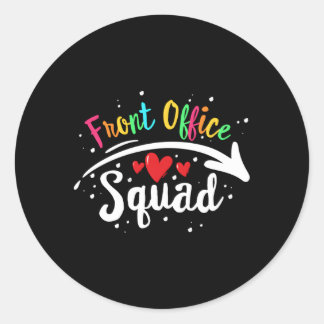 Adesivo Funcionarios do Front Office Squad Fuuny Team Fron