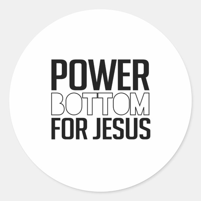 Adesivo Funda Poderosa para Jesus (Frente)