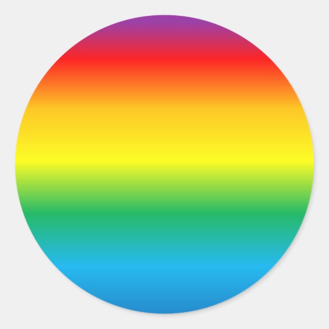 Adesivo fundo arco-íris colorido (Frente)