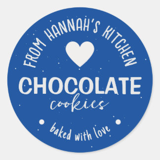 Adesivo Fundo Azul Escuro, Brilhante Com Amor