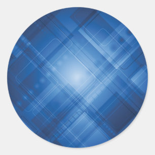 Adesivo Fundo azul escuro da olá!-tecnologia