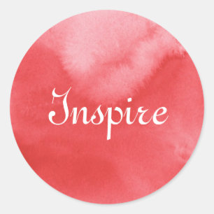 Adesivo fundo colorido da aguarela para seus 3