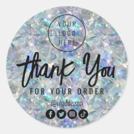 Adesivo Fundo da Pedra Óptica Holográfica