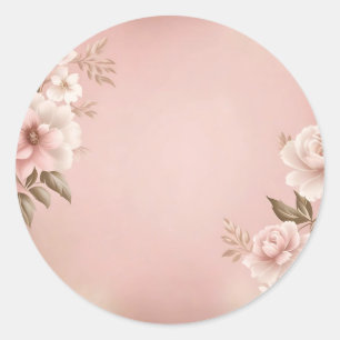 Adesivo Fundo das rosas claro com Palidez Mudada