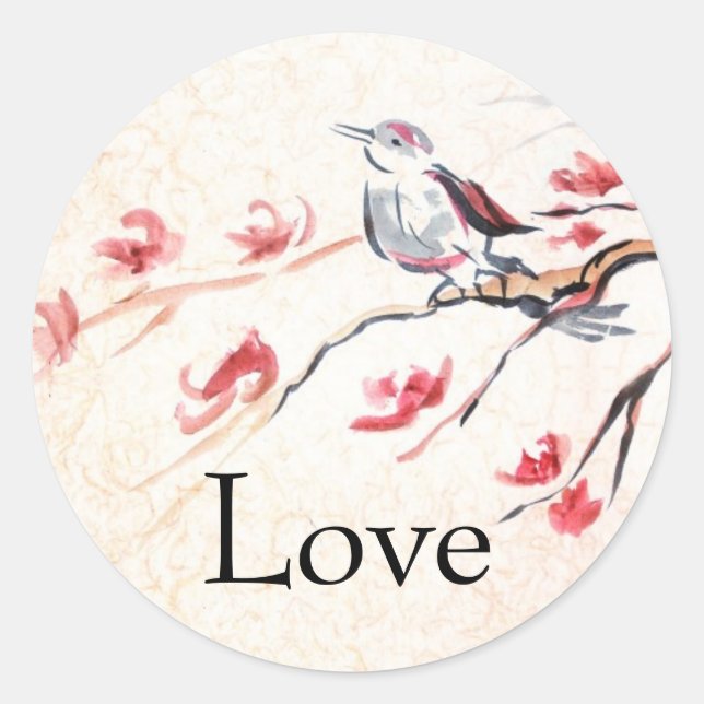 Adesivo Fundo de Canto para Pássaros (Frente)