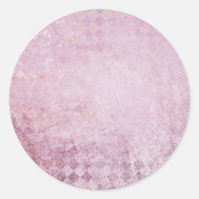Adesivo Fundo de Colagem de Diamante Rosa (Frente)