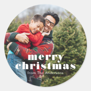 Adesivo Fundo de Foto Feliz Natal