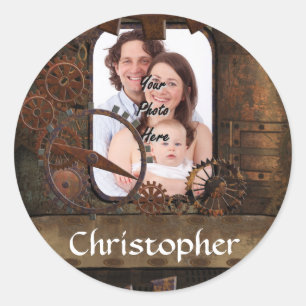 Adesivo Fundo de fotos Steampunk