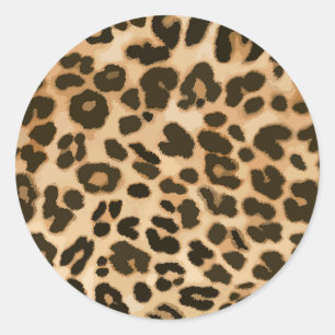 Adesivo Fundo de impressão do Leopard