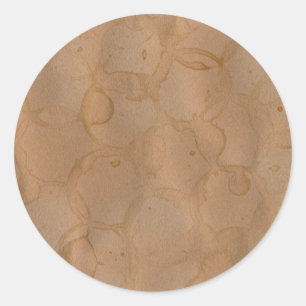 Adesivo fundo de manchas de café