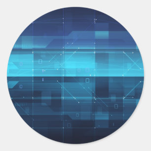 Adesivo Fundo digital da alta tecnologia