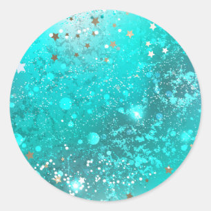 Adesivo Fundo do Mint Turquoise Foil