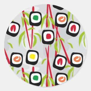 Adesivo Fundo do sushi
