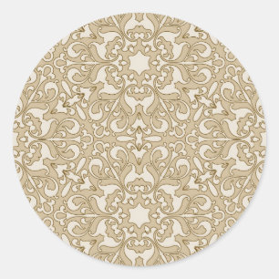 Adesivo Fundo ornamentado floral