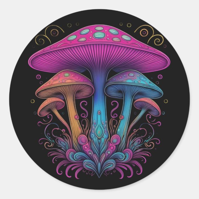 Adesivo Fungi do rico (Frente)