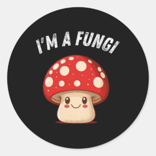 Adesivo Fungi Mushroom Mycology Mushroom Eu sou uma Cara d