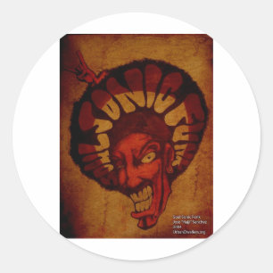 Adesivo Funk soulsonic do tribo Zulu