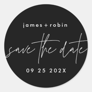 Adesivo Funky Casual Onyx Black Elegant Moderno