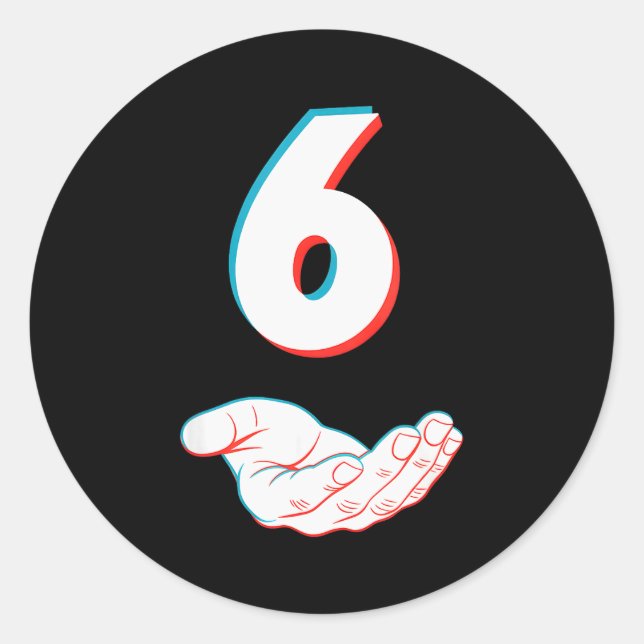 Adesivo Funny 67 Six Seven Meme Couple Matching Halloween  (Frente)