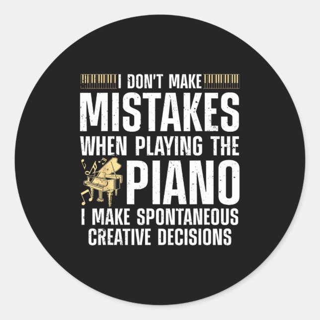 Adesivo Funny Ano For Men Women Music Lovers Musician Ano  (Frente)