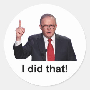 Adesivo Funny Anthony Albanese Eu Fiz Isso Decal Sticker