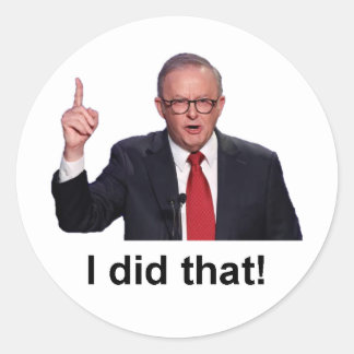 Adesivo Funny Anthony Albanese Eu Fiz Isso Decal Sticker