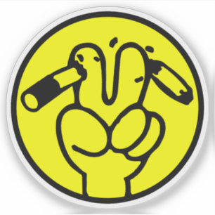 Adesivo Funny Anti Smoking ⚠ Sinal Tailandês ⚠