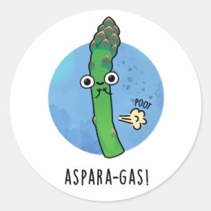 Adesivo Funny Asparagus Veggie Pun