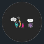 Adesivo Funny Bacteria Pun Biology Science Biologist<br><div class="desc">Funny Bacteria Pun Biology Science Biologist</div>