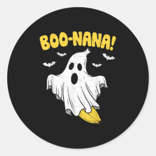 Adesivo Funny Banana Ghost Boo Pun Halloween Costume Men W