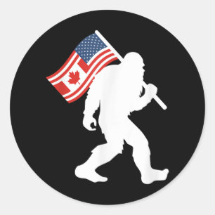 Adesivo Funny Bigfoot Canada O 51 State Trump Canadá EUA