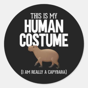 Adesivo Funny Capybara Lover Cute Animal
