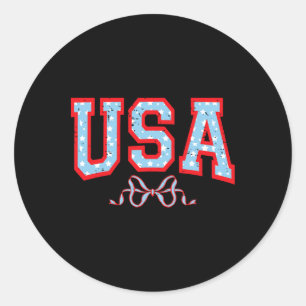 Adesivo Funny Coquette Usa Arco Americano Bonito 4 De Julh