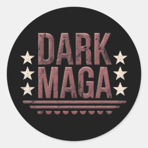 Adesivo Funny DARK MAGA 2024