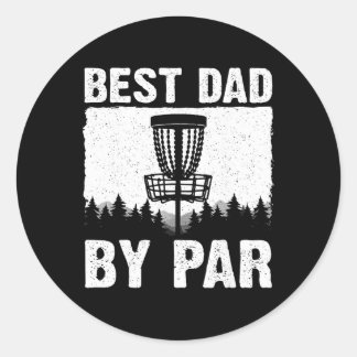 Adesivo Funny Disc Golf Art For Men Dad Disc Golf Player D
